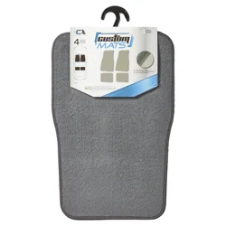 Custom Accessories Custom Mats Grey Carpet Interior Floor Mat