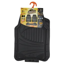 ARMOR ALL Black Full Coverage Floor Mat