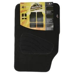 ARMOR ALL Black Luxury Carpet Floor Mat