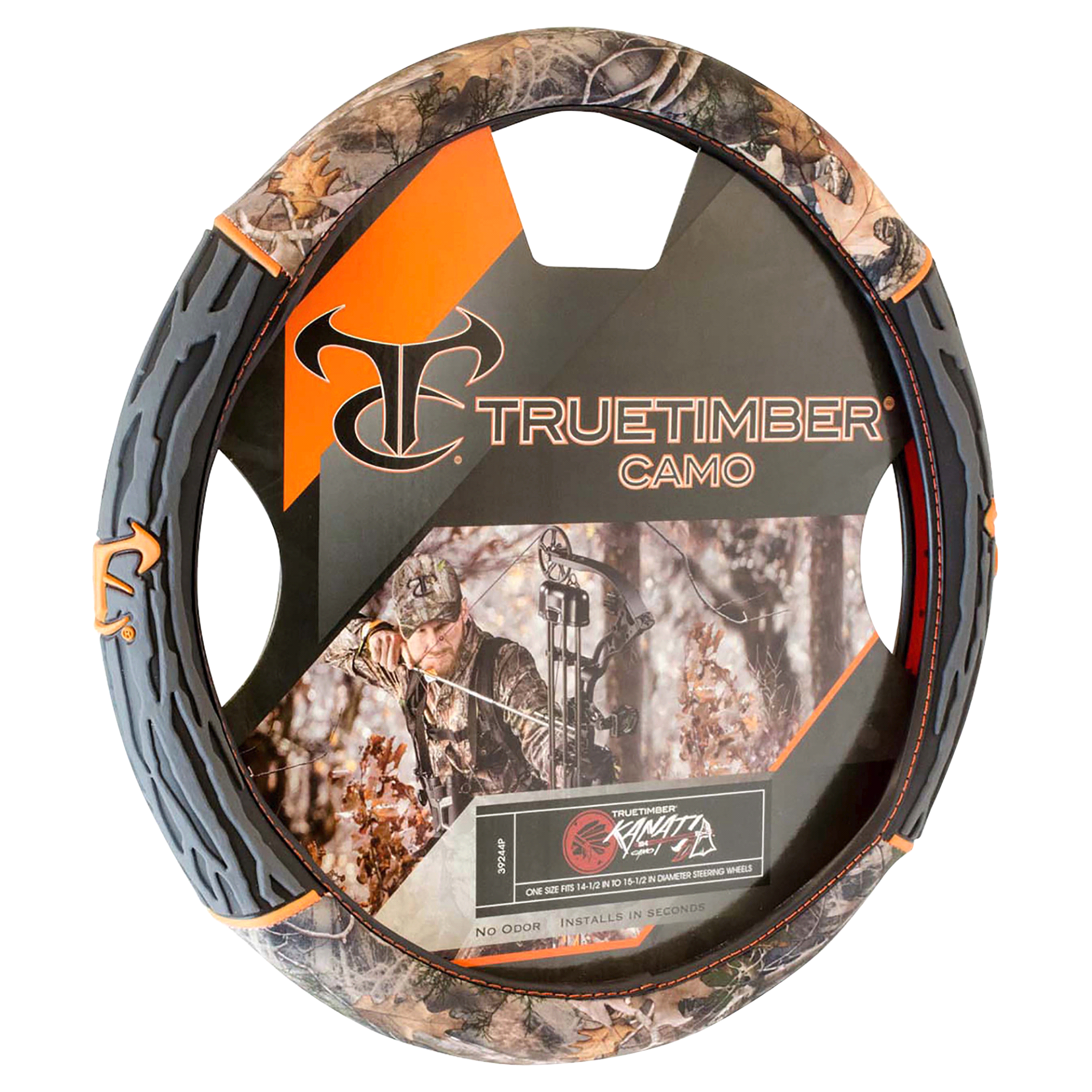 slide 1 of 1, Custom True Timber Kanati Camo Steering Wheel Cover, 1 ct