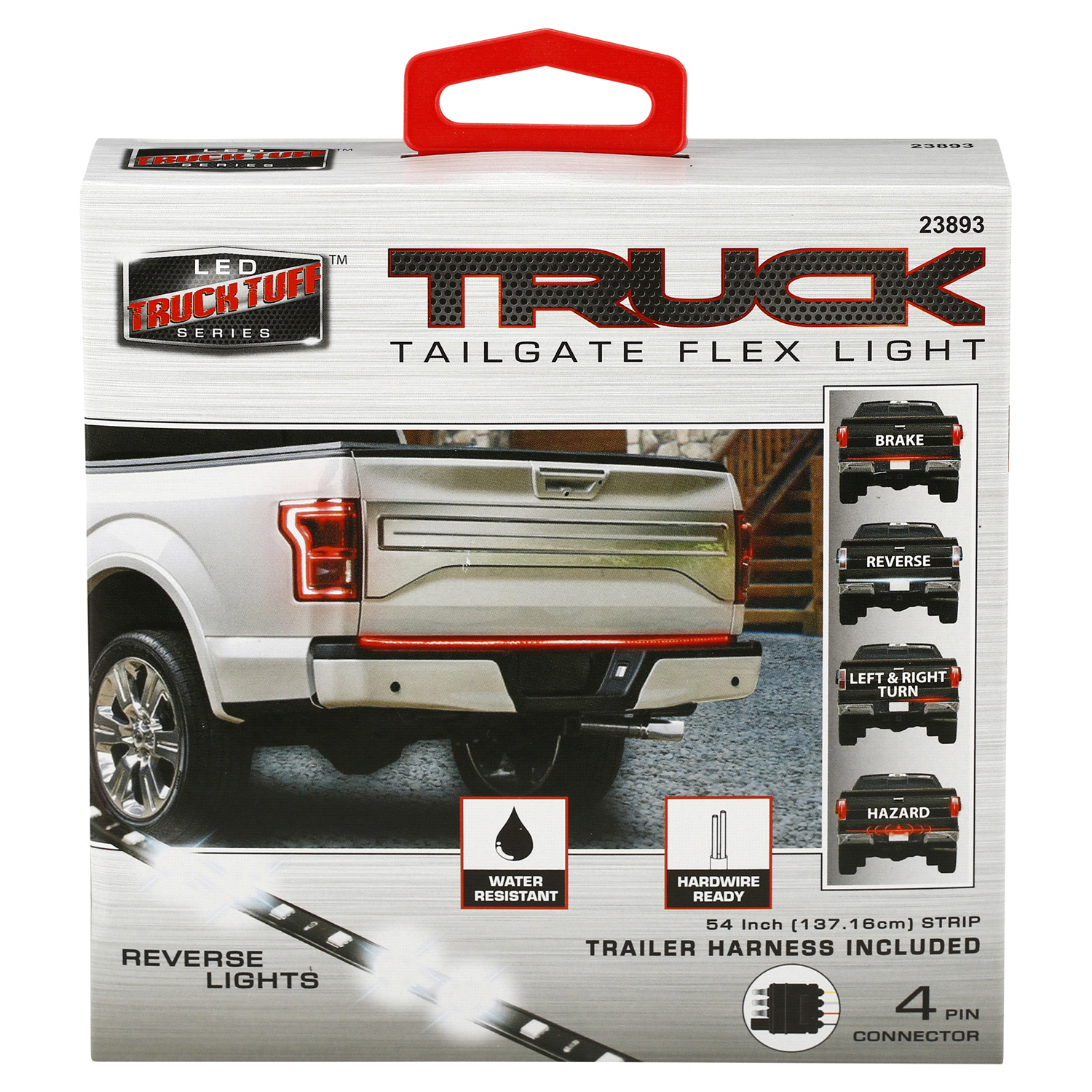 slide 1 of 3, Custom Accessories Truck Tuff 54" 4-Function Tailgate Flex Light with Reverse, 1 ct