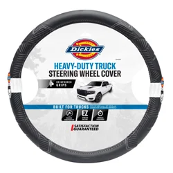 Dickies Icon Black Heavy Duty Truck Steering Wheel Cover