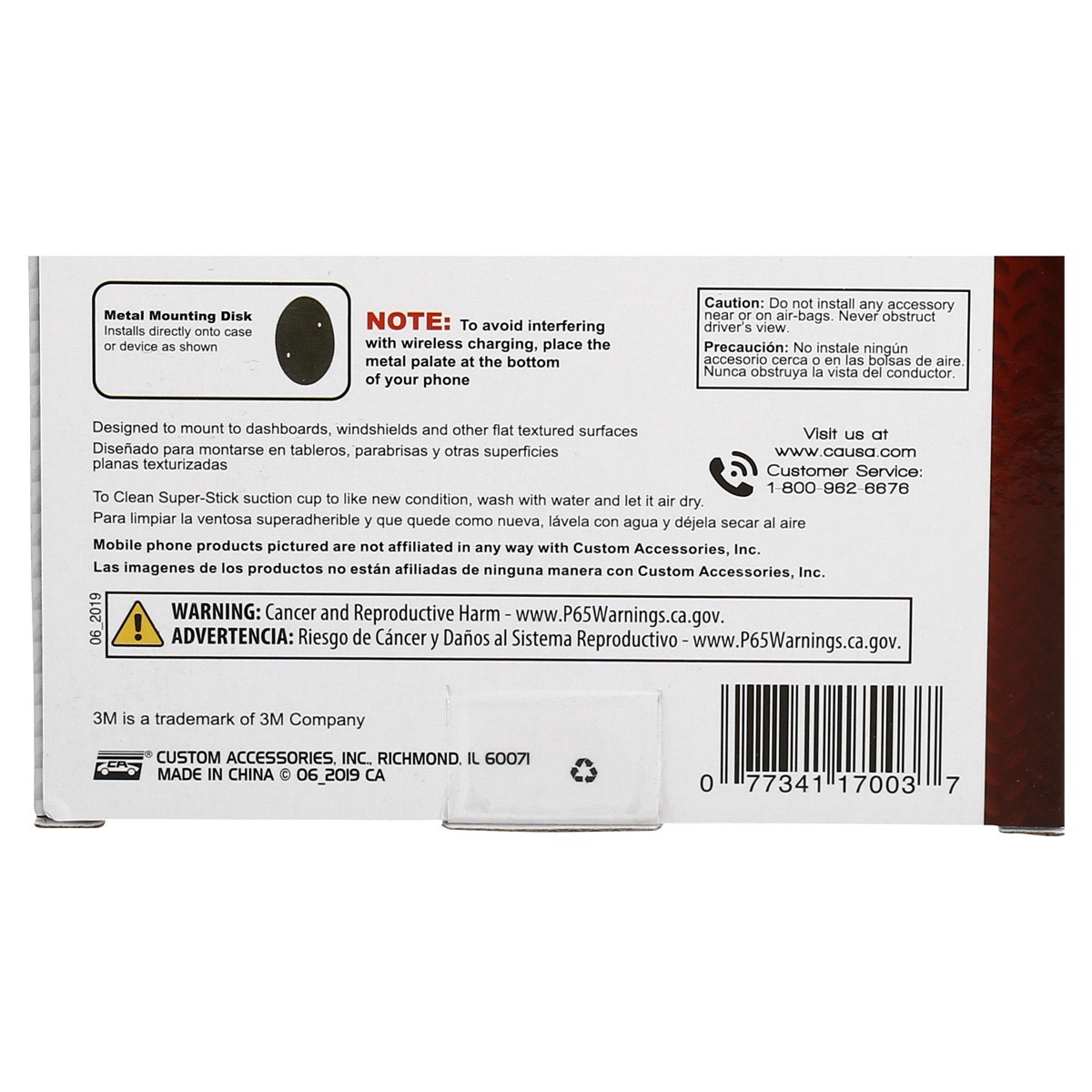 slide 2 of 2, Custom Accessories Tuff Tech Magnetic Telescoping Phone Holder, 1 ct