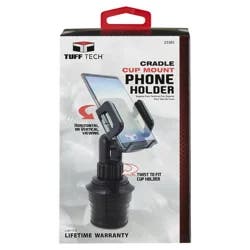 Custom Accessories Tuff Tech Cup Mount Cradle Phone Holder