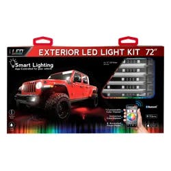 Custom Accessories LED Innovation 1 Channel RGB LED Exterior 72" Strip Light Kit 6K