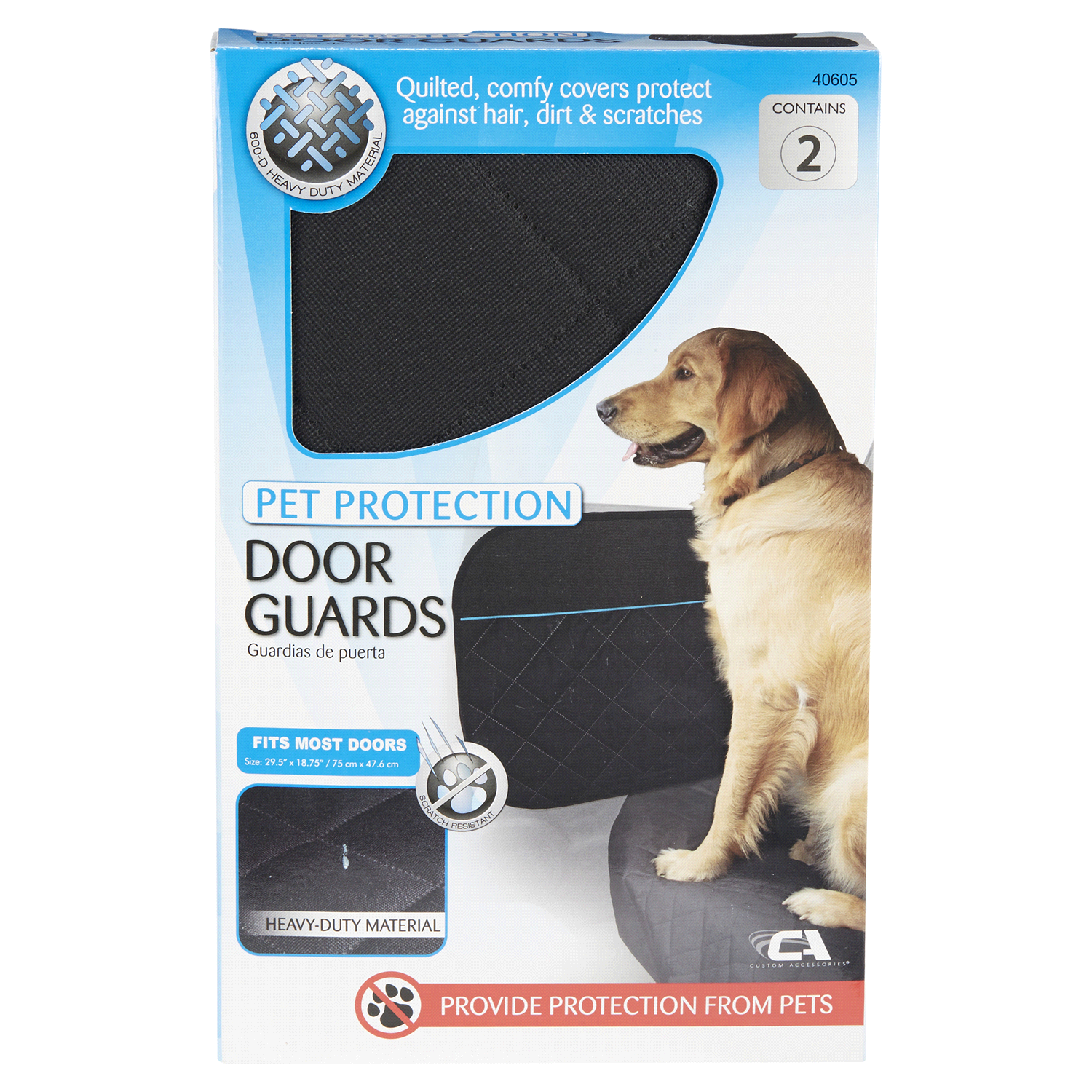 slide 1 of 5, Custom Accessories Custom Pet Door Guards, 2 ct