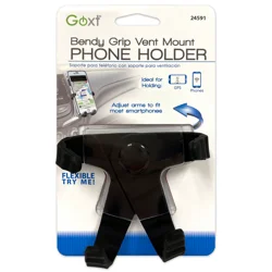 GoXT Bendy Grip Vent Mount Phone Holder black