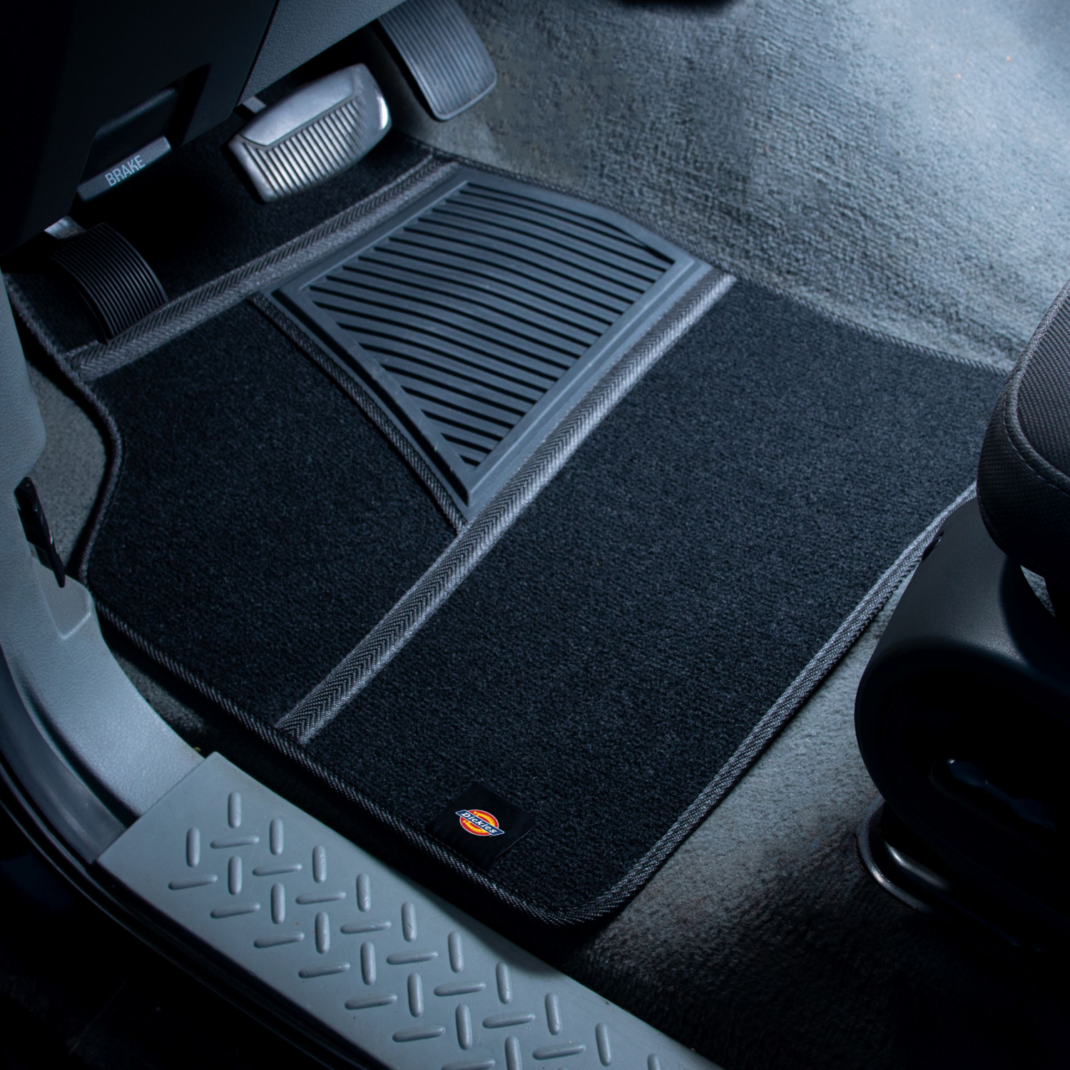 slide 3 of 3, Dickies Heavy Duty All Weather Carpet Floor Mat, 4 ct