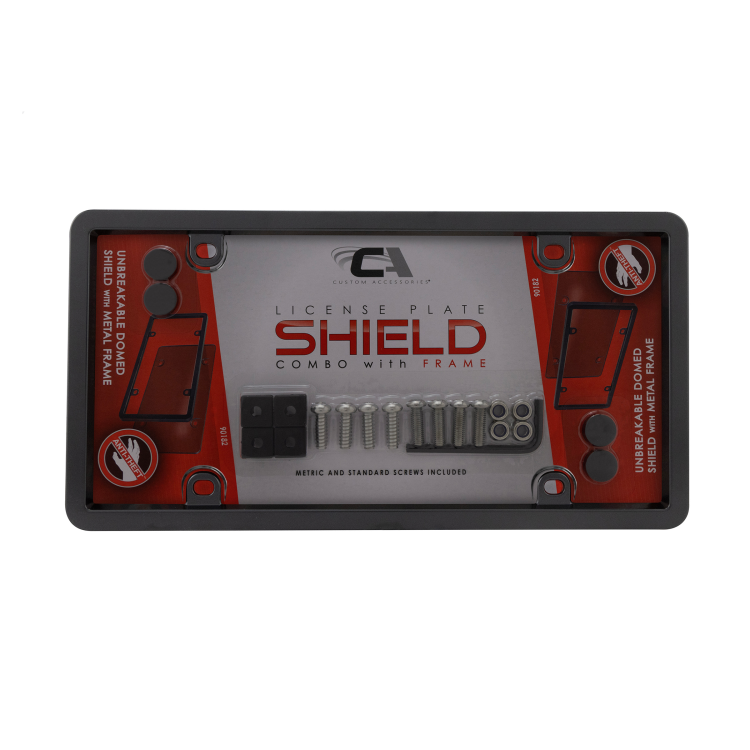 slide 1 of 1, Custom Accessories Custom Bk-Smk Metal Dlx H Duty Lpc, 1 ct