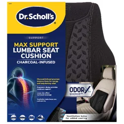Dr Scholls Cush Mem Foam Lumb Blk