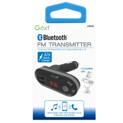 Custom Accessories GoXT 12V BLUETOOTH FM TRANSMITTER & CHARGER