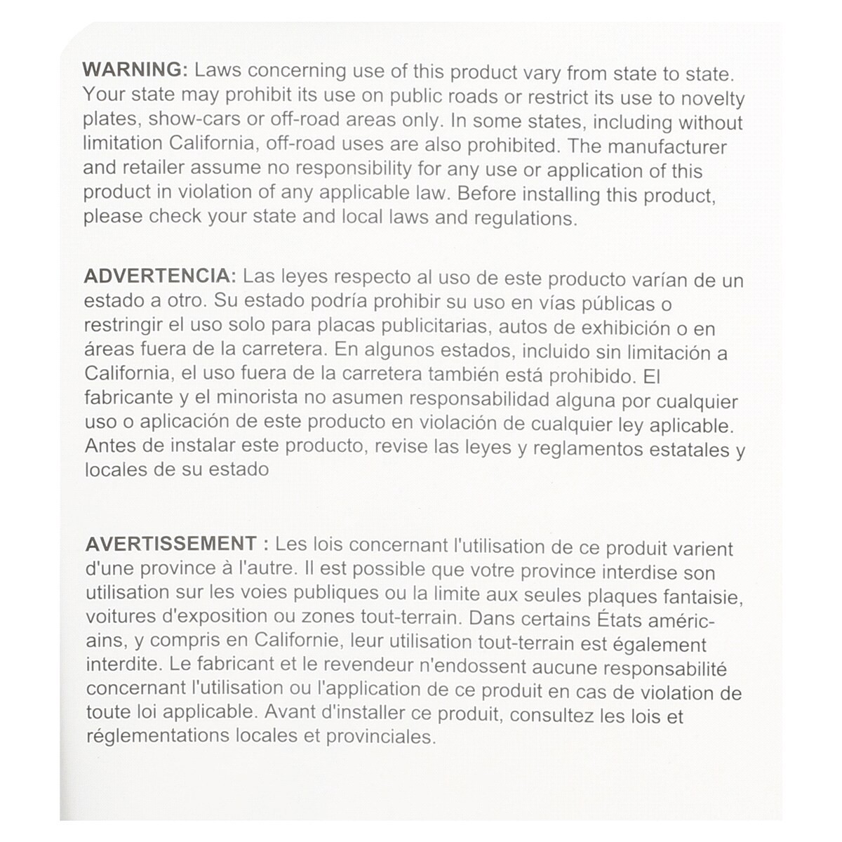 slide 2 of 2, Custom Accessories Custom Frames Black Plastic License Plate Frame with Caps and Fasteners, 1 ct