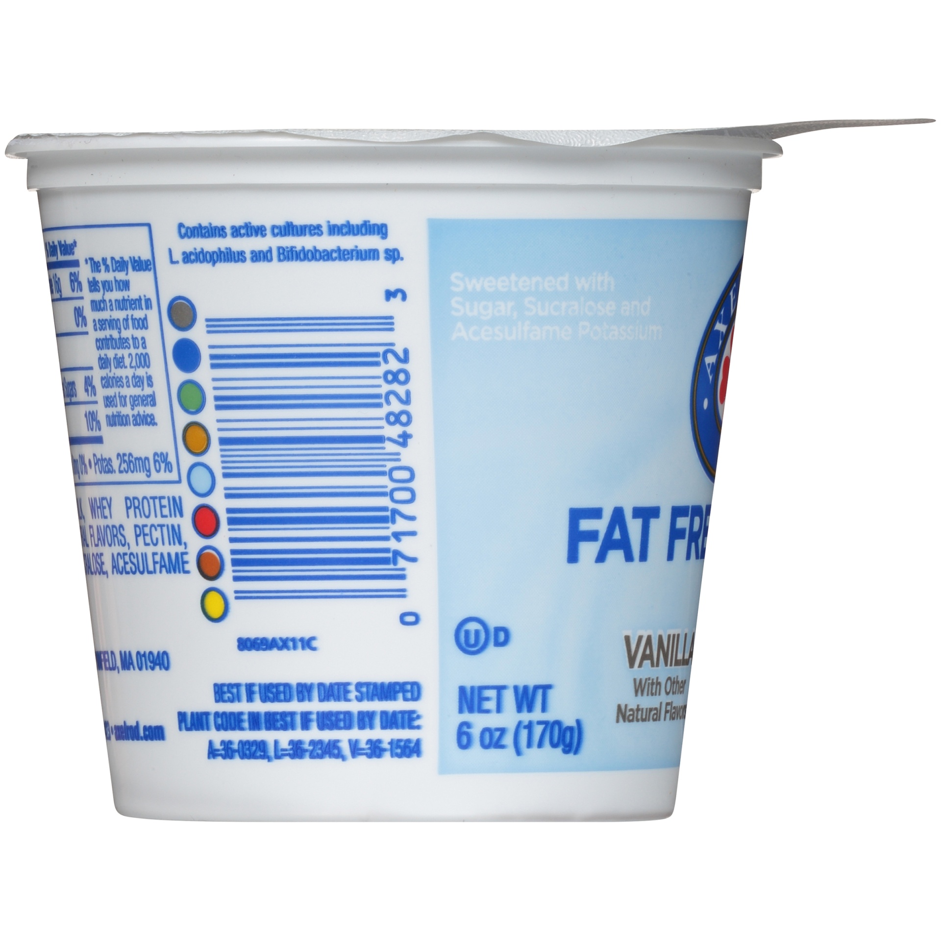 slide 4 of 7, Axelrod Fat Free Vanilla Yogurt, 6 oz