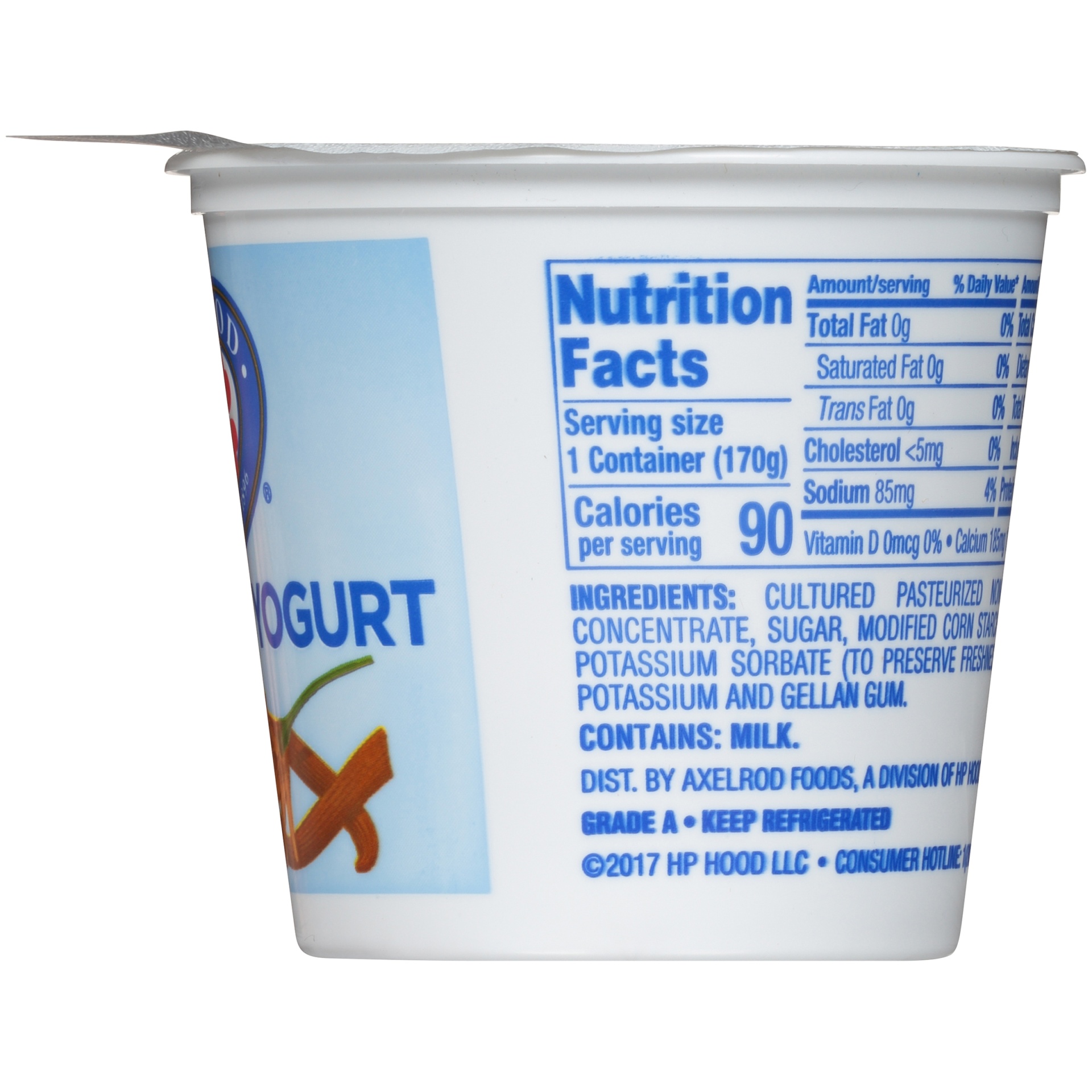 slide 5 of 7, Axelrod Fat Free Vanilla Yogurt, 6 oz