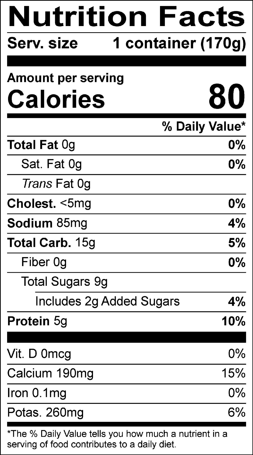 slide 7 of 7, Axelrod Fat Free Vanilla Yogurt, 6 oz