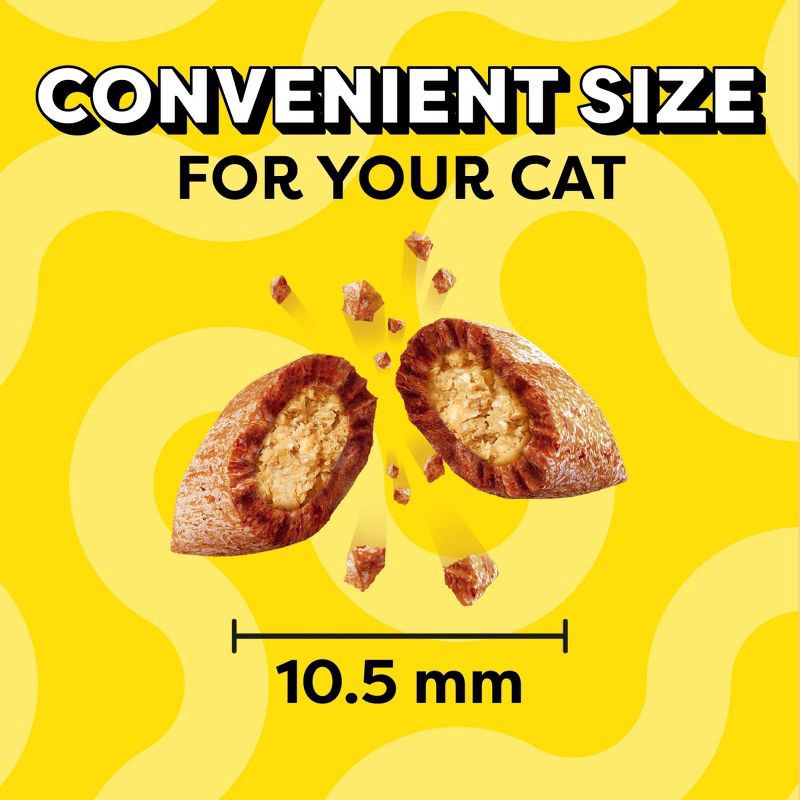 slide 4 of 10, Temptations Classic Rockin' Seafood and Lobster Flavor Crunchy Cat Treats - 6.3oz, 6.3 oz