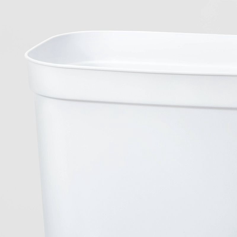 slide 3 of 3, 2.5gal Wastebasket White - Room Essentials, 2.5 gal