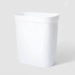 2.5gal Wastebasket White - Room Essentials