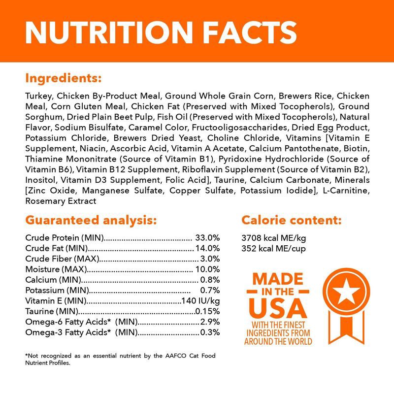 slide 12 of 12, IAMS Proactive Health Sensitive Digestion and Skin Turkey Flavor Dry Cat Food - 6lbs, 6 lb