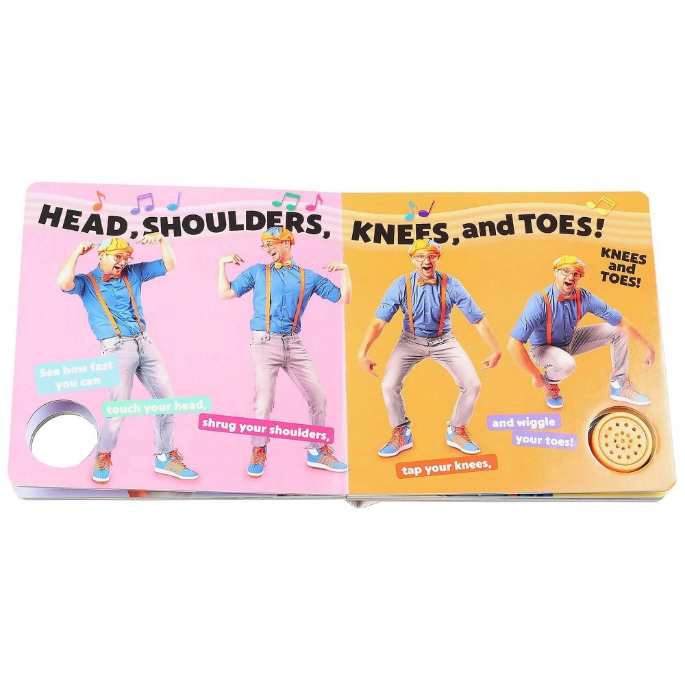 slide 4 of 5, Studio Fun Blippi: Head, Shoulders, Knees, and Toes - (Board Book), 1 ct