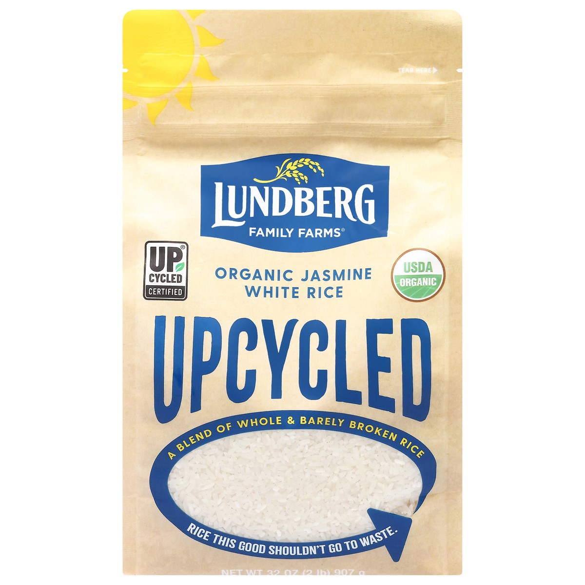 slide 2 of 4, Lundberg Rice Jasmine Upcycle Organic - 32 OZ, 32 oz