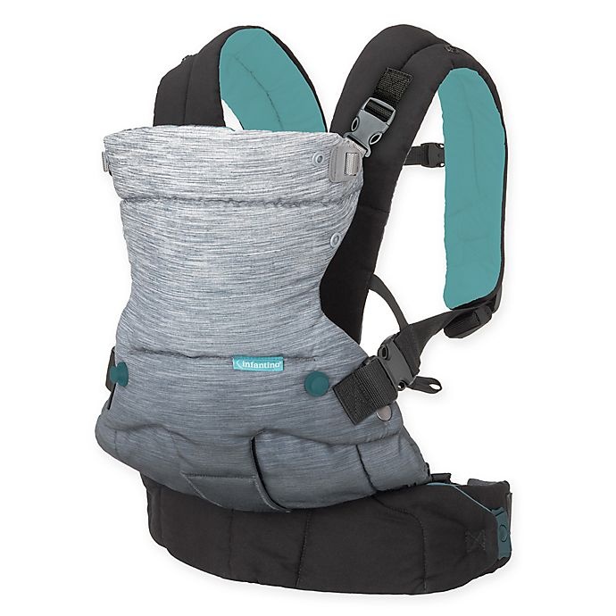 slide 2 of 6, Infantino Go Forward Evolved Ergonomic Carrier - Grey, 1 ct