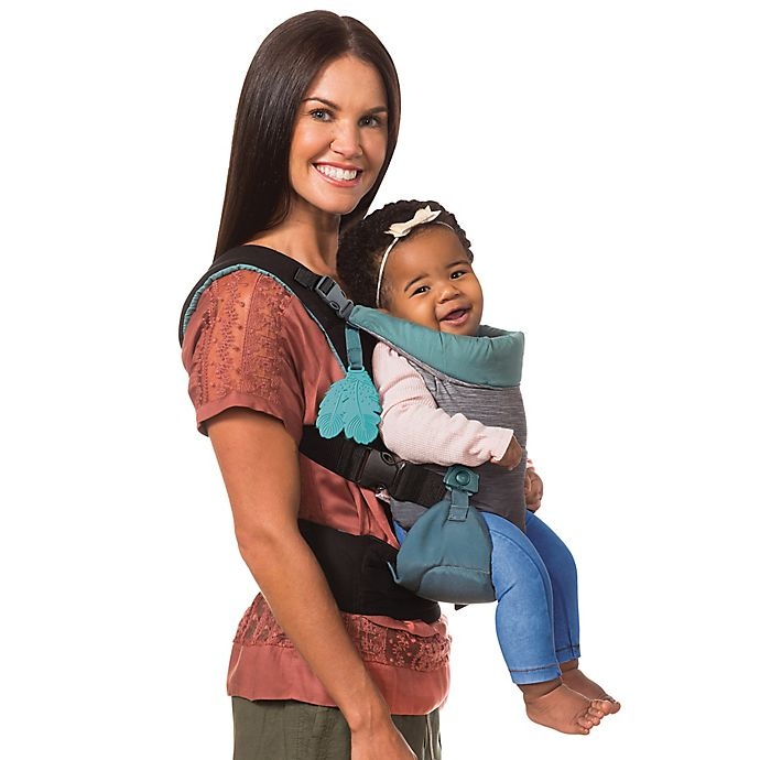 slide 3 of 6, Infantino Go Forward Evolved Ergonomic Carrier - Grey, 1 ct