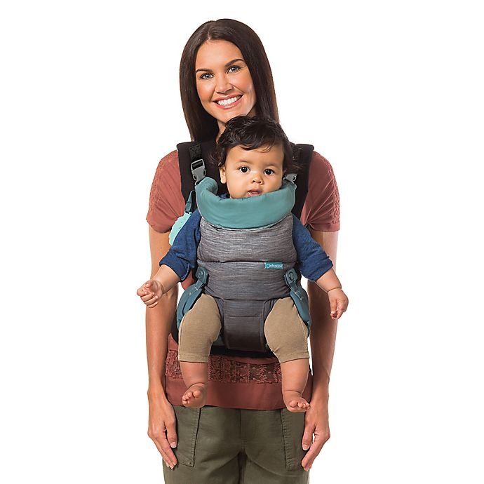 slide 4 of 6, Infantino Go Forward Evolved Ergonomic Carrier - Grey, 1 ct