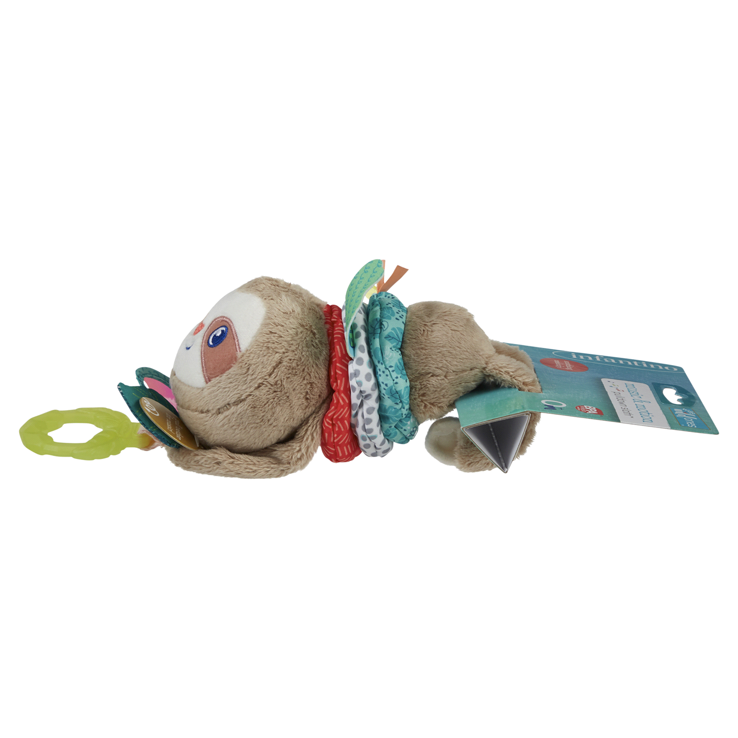 slide 3 of 5, Infantino Music & Motion Pulldown Sloth, 1 ct