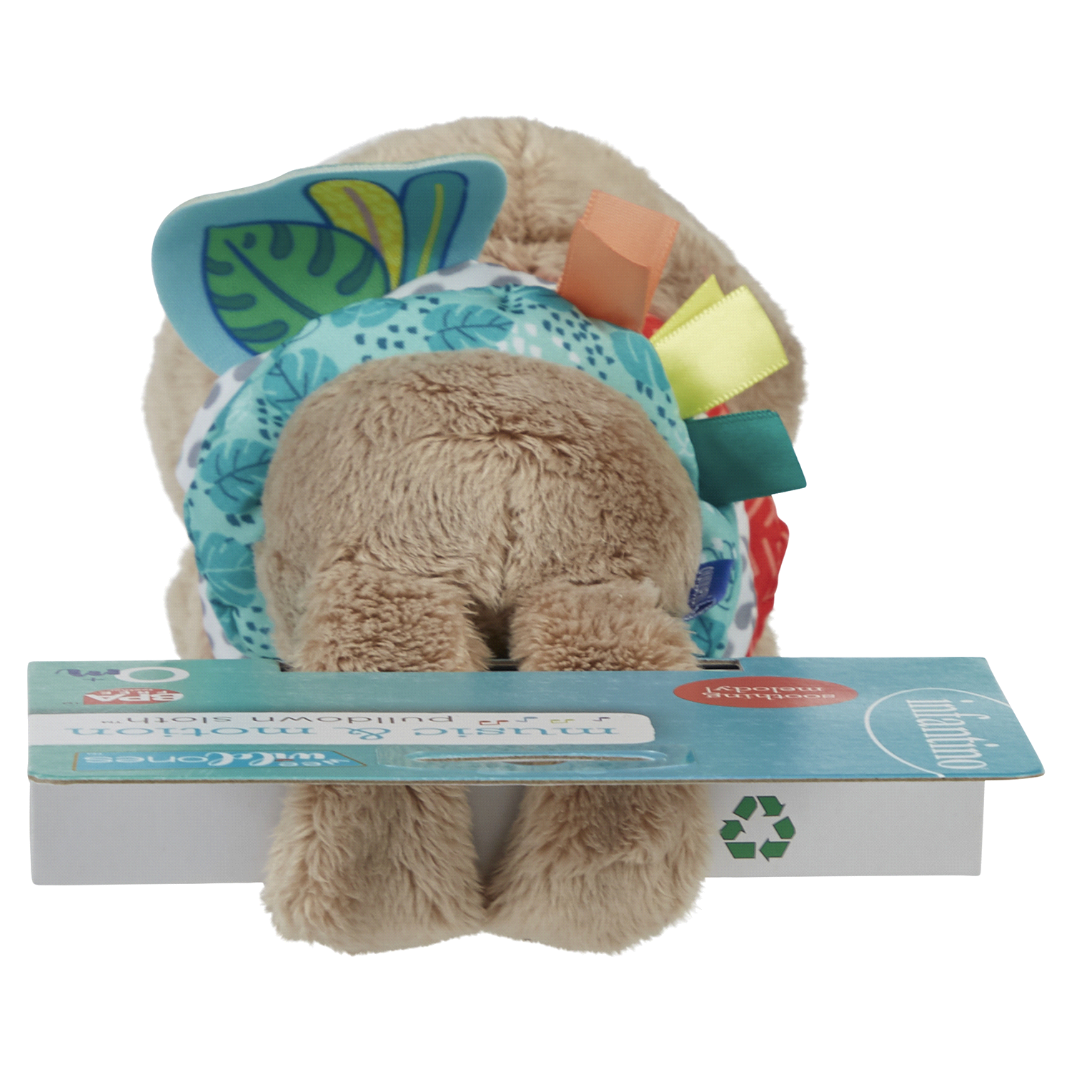 slide 5 of 5, Infantino Music & Motion Pulldown Sloth, 1 ct