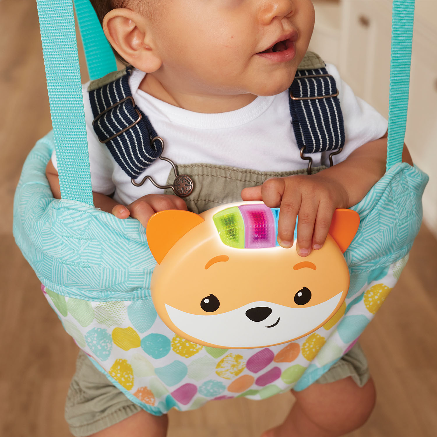 slide 2 of 2, Infantino Up, Up & Away Music & Lights Doorway Jumper, 1 ct