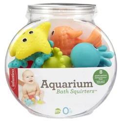 Infantino Aquarium Bath Squirters 8 ea