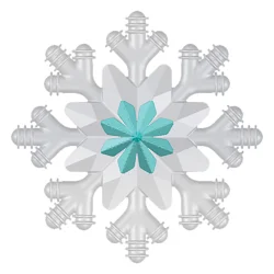 Infantino Go gaga! Holiday Silicone Teether - Snowflake