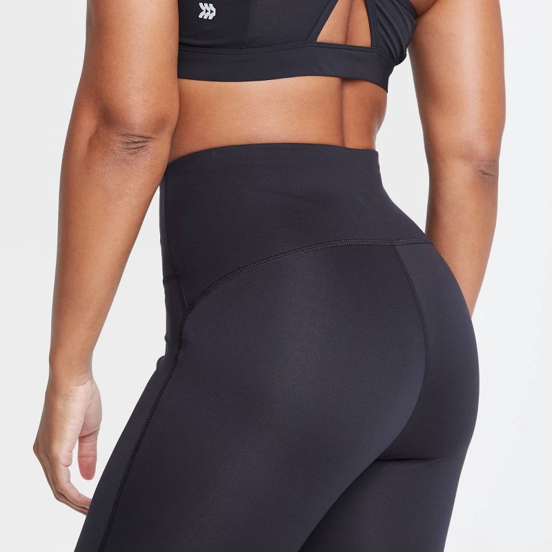 Women's Contour Curvy High-Rise Leggings with Power Waist - All in Motion  Black XL 1 ct