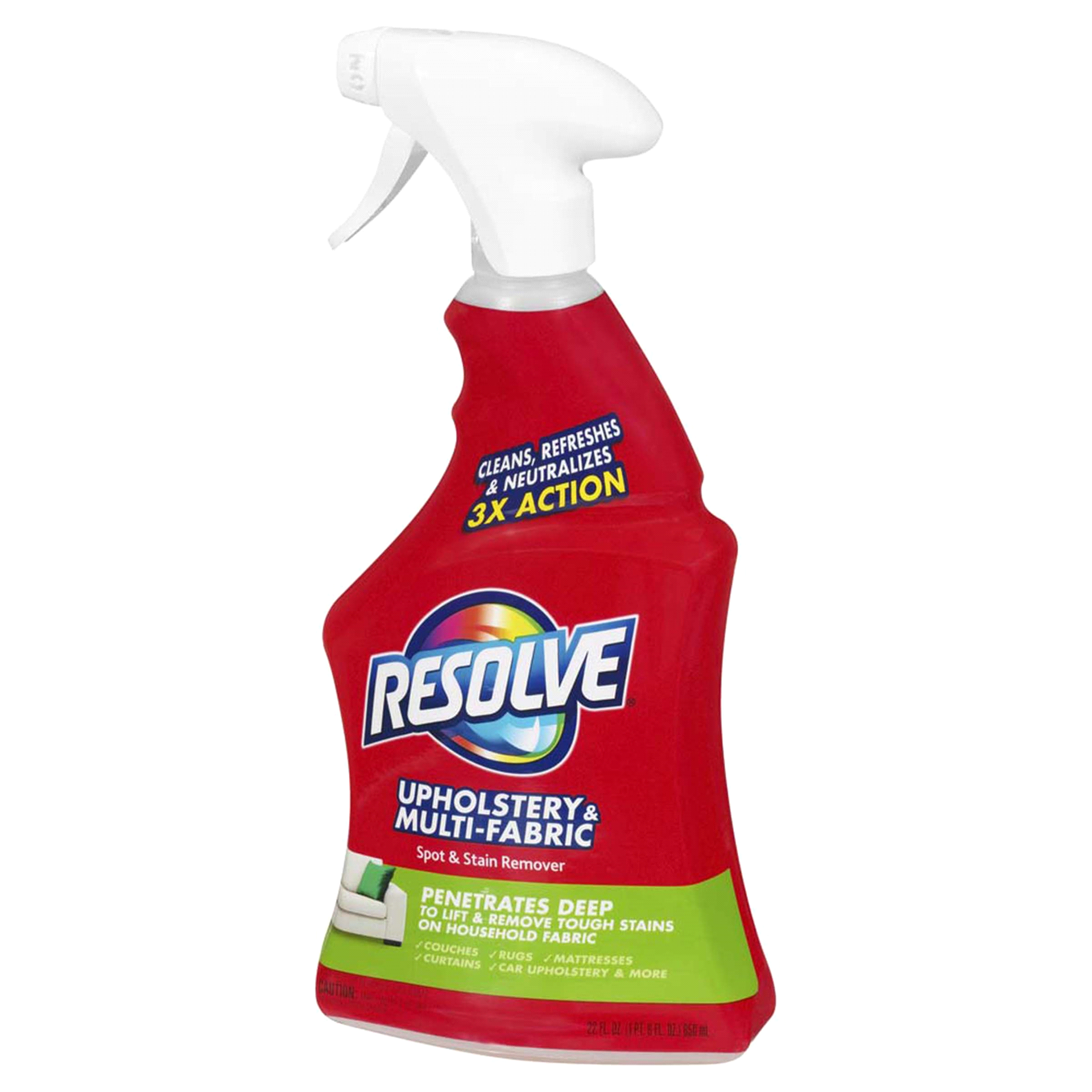 slide 21 of 29, Resolve Upholstery Cleaner & Stain Remover, 22oz, Multi-Fabric Cleaner, 22 oz