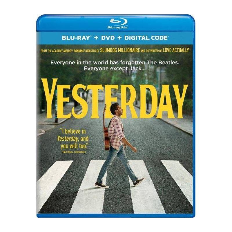 slide 1 of 1, Universal Home Video Yesterday (Blu-ray + DVD + Digital), 1 ct