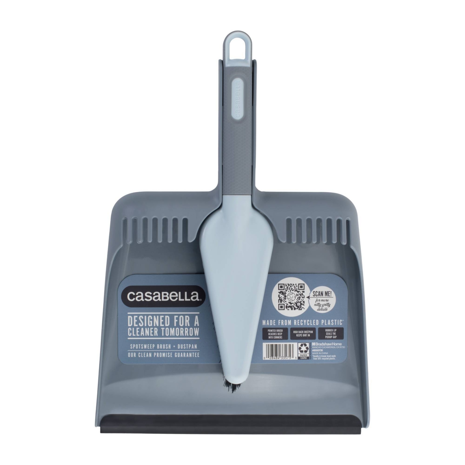 slide 1 of 5, Casabella SpotSweep Brush + Dustpan, 1 ct