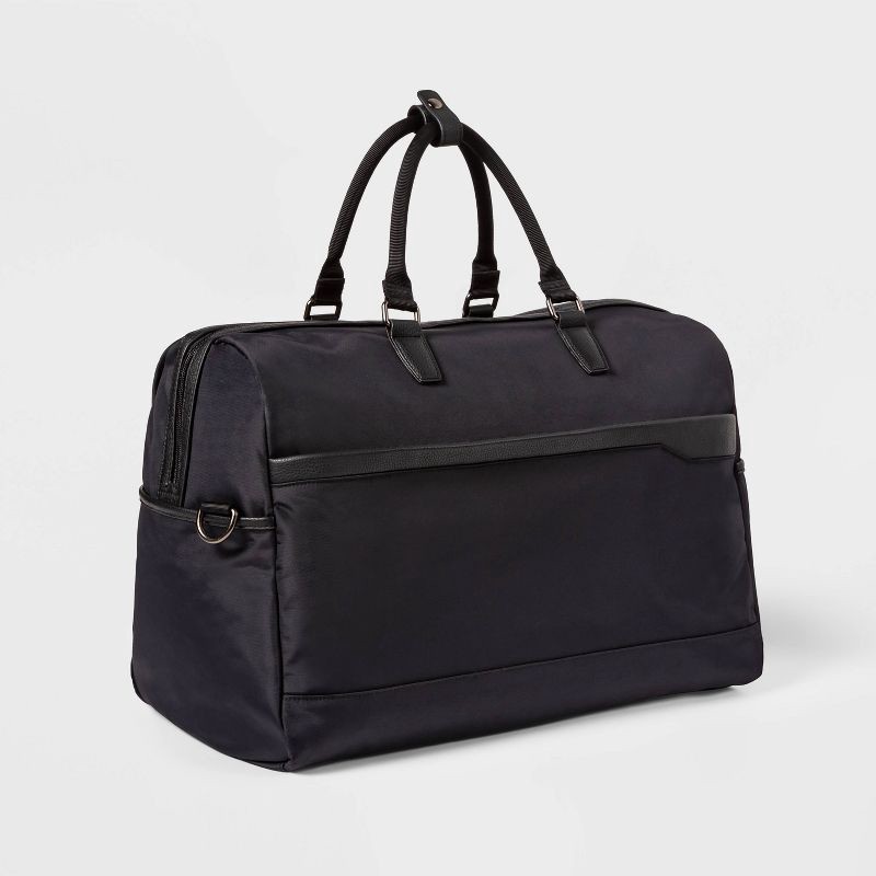 slide 2 of 9, Signature Weekender Bag Black - Open Story™, 1 ct