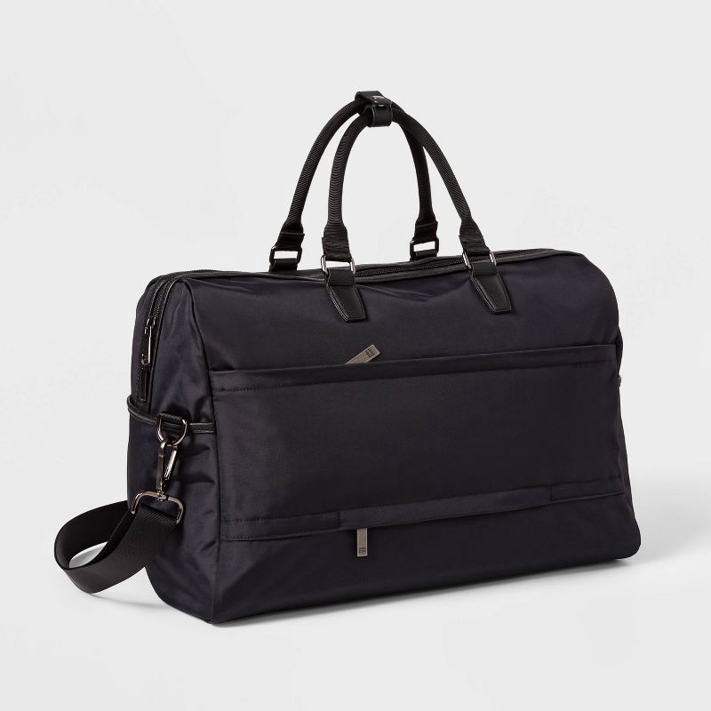 slide 3 of 9, Signature Weekender Bag Black - Open Story™, 1 ct