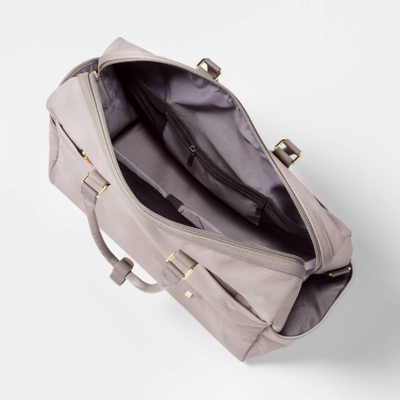slide 7 of 9, Signature Weekender Bag Taupe - Open Story™, 1 ct
