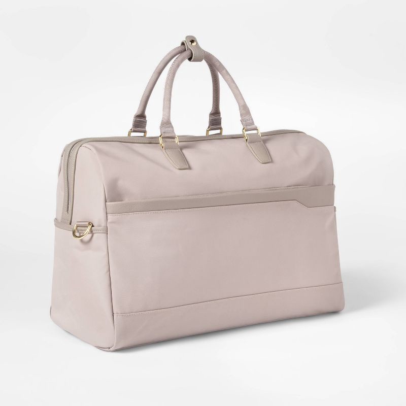 slide 1 of 9, Signature Weekender Bag Taupe - Open Story™, 1 ct