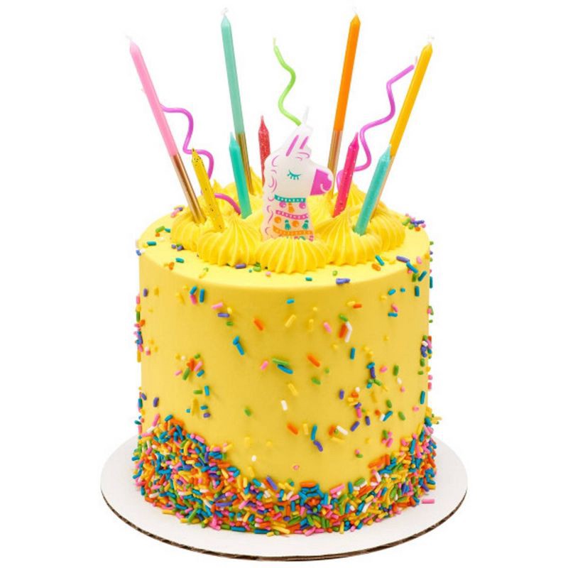 slide 3 of 5, Bakery Crafts Good Vibes Smooth 2.5" Candles - 24ct, 24 ct