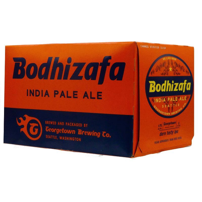 slide 1 of 2, Georgetown Brewing Co. Georgetown Bodhizafa IPA Beer - 6pk/12 fl oz Cans, 6 ct; 12 fl oz