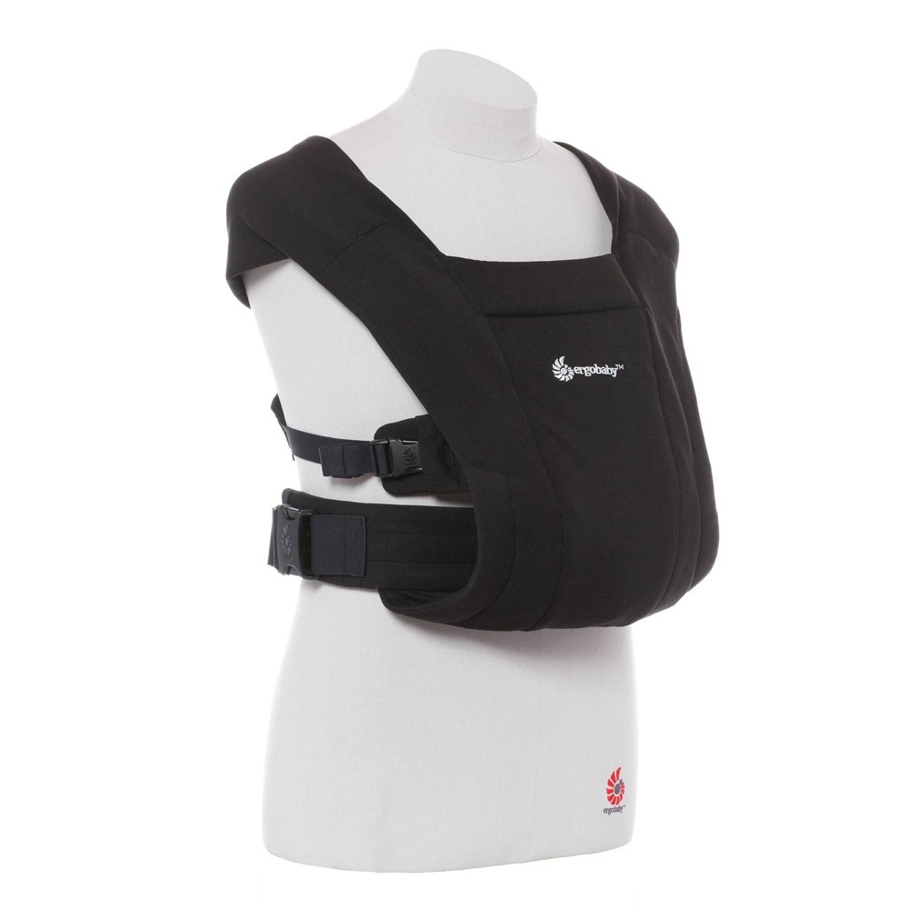 slide 6 of 9, Ergobaby Embrace Cozy Knit Newborn Carrier for Babies - Pure Black, 1 ct