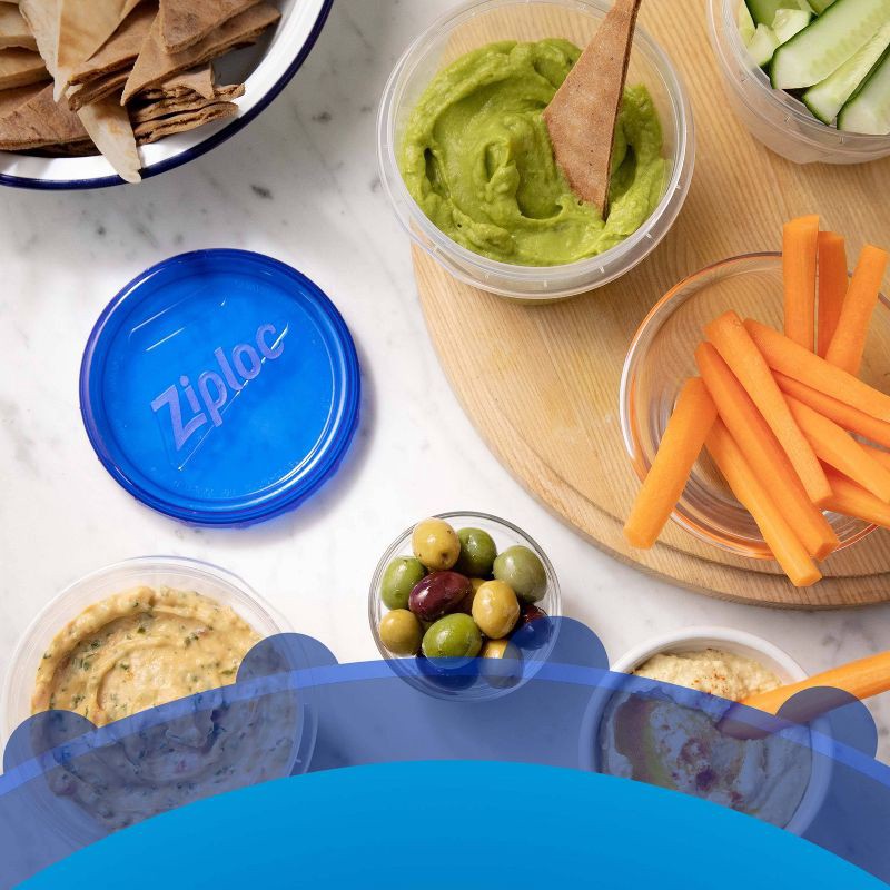 Ziploc Twist 'n Loc Extra Small Containers - 4ct 4 ct