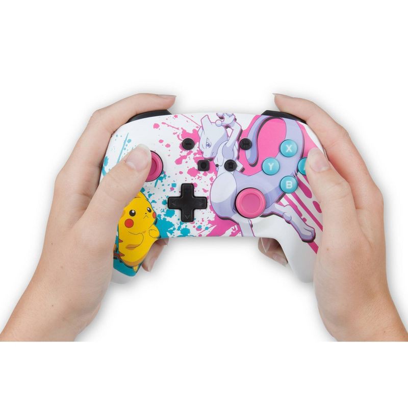 slide 8 of 10, PowerA Enhanced Wireless Controller for Nintendo Switch - Pokemon Battle, 1 ct