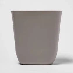 3gal Open Vanity Trash Can Gray - Room Essentials