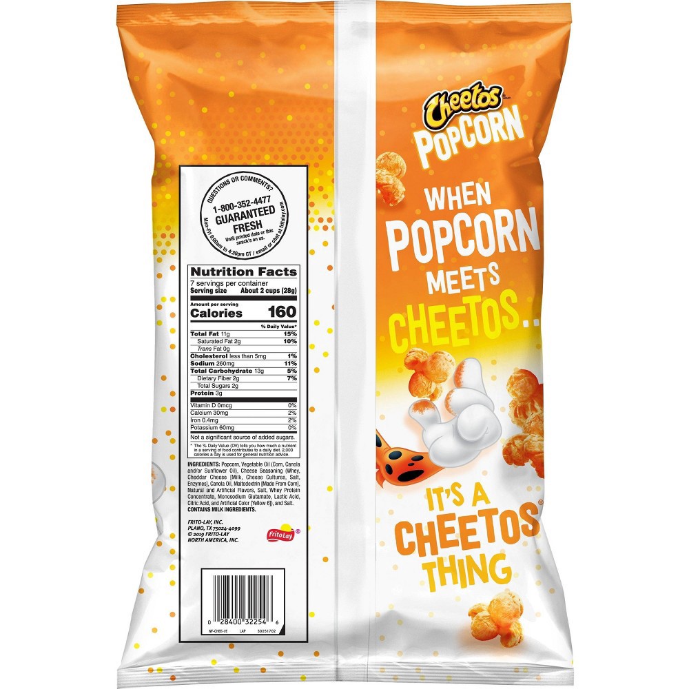 slide 3 of 3, Cheetos Popcorn - 6.5oz, 6.5 oz