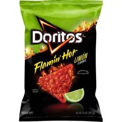 Doritos Flamin Hot Limon Tortilla Chips - 9.25oz