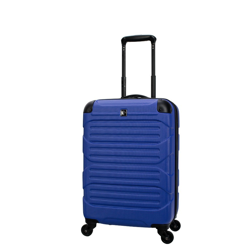 slide 3 of 11, Skyline Hardside Carry On Spinner Suitcase - Blue, 1 ct